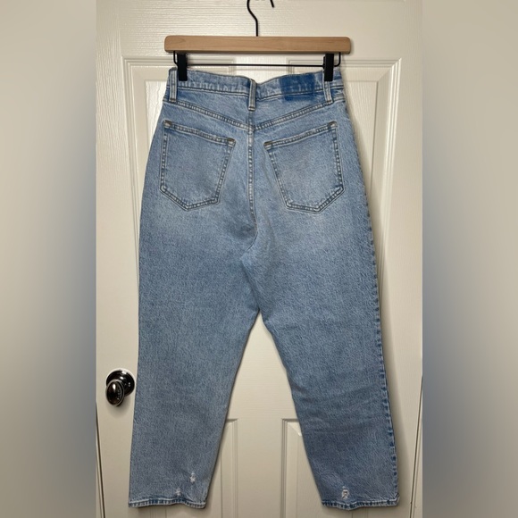 New Abercrombie & Fitch Curve Love Ultra High Rise 90s Straight Jean size 28 - Picture 3 of 14